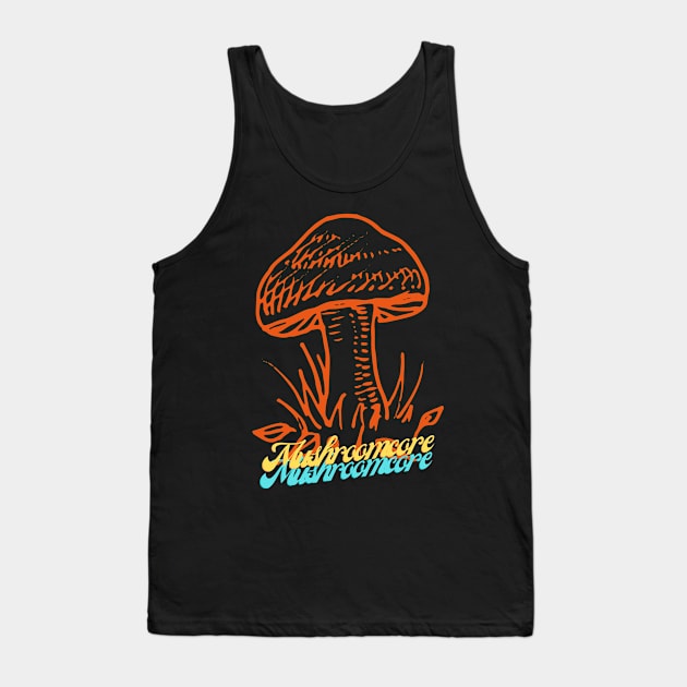 Mushroomcore Madness Tank Top by NedisDesign